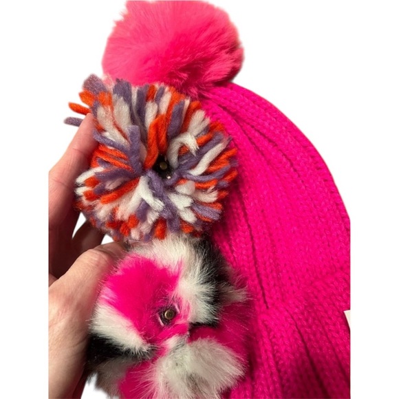 BP (Nordsrom) Fuchsia Pick A Pom Beanie - Picture 3 of 7